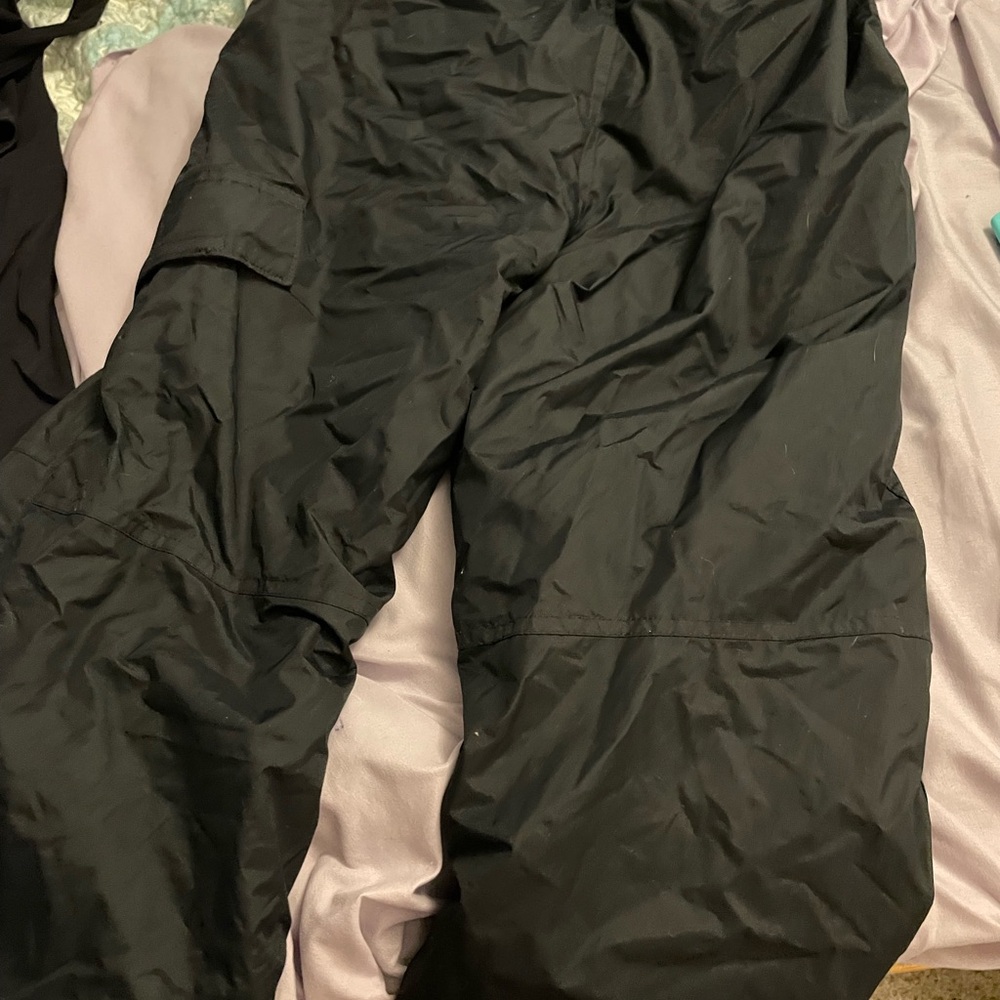 Black snowboard kids Pants